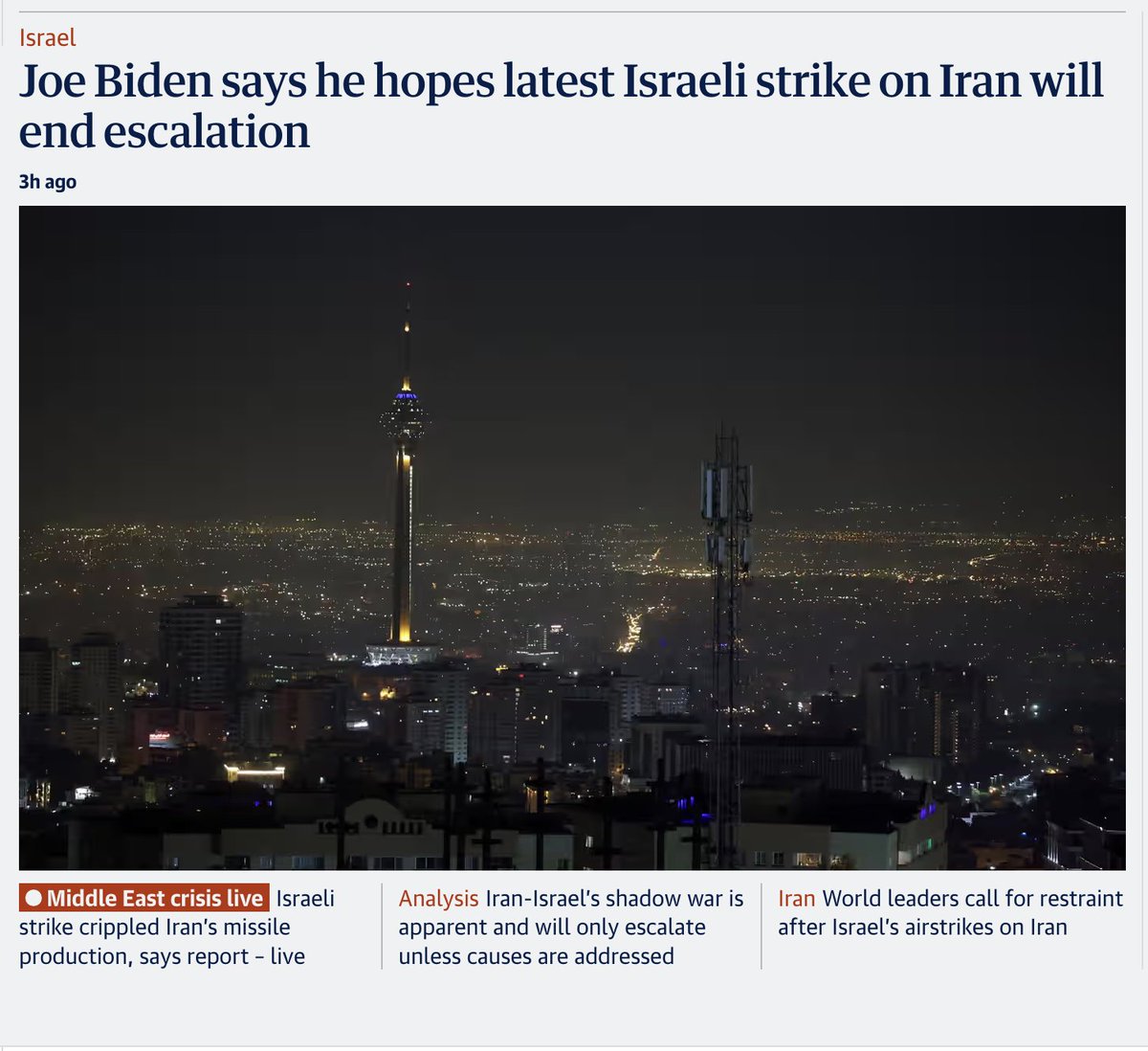 What a headline lmao