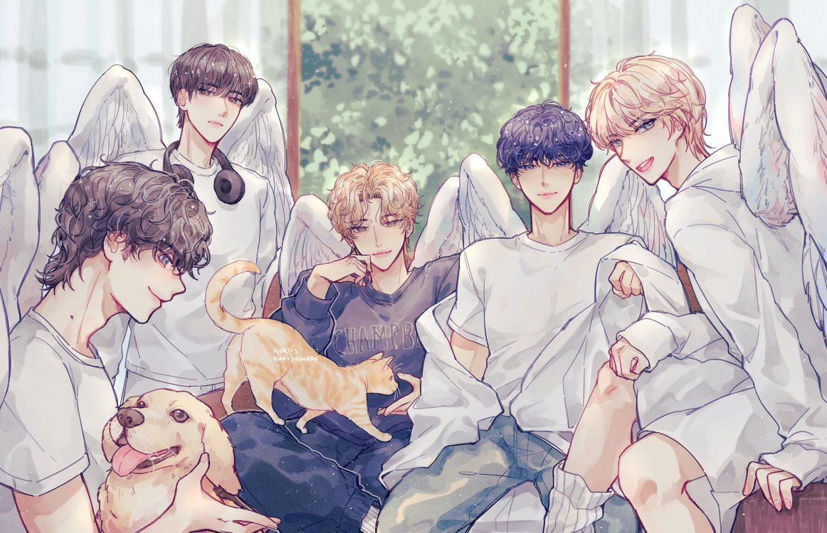 at the gates of heaven 
(angel)

#TXTfanart