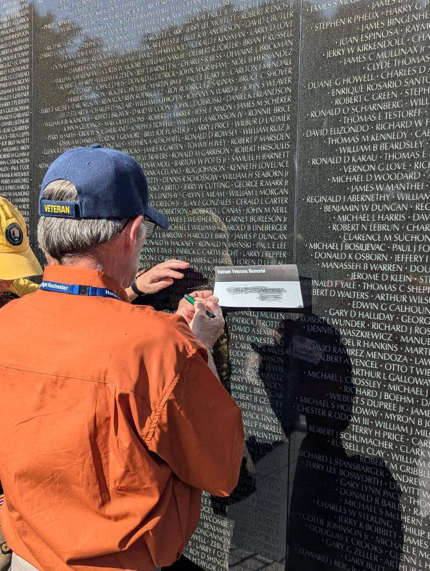 HonorFlightROC's tweet photo. Honor Flight Rochester Mission 87 will return home the @GreaterROC  airport around noon Sunday 10/27. Join us and welcome home our heroes! #welcomehome #thankyouforyourservice #veterans #honorflight #honorflightrochester @HonorFlightNet https://t.co/iwsTYr7nUY