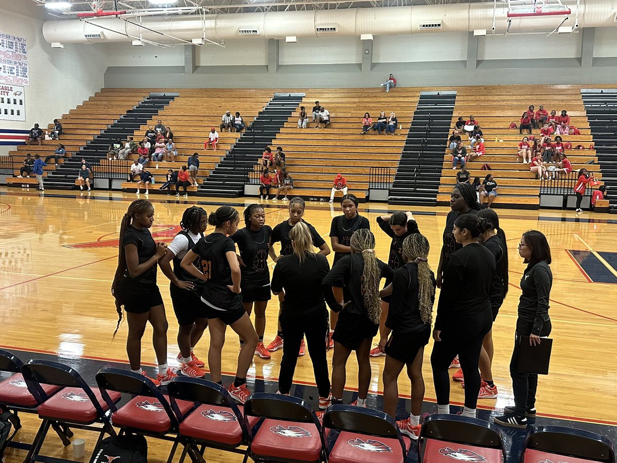 First scrimmage ✅
Had a solid showing today at <a href="/AHSgbballAllIn/">AHS Girls Basketball</a> . Thank you for hosting us! #GRIND #BBB