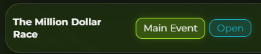 Only on <a href="/muzzle_run/">Muzzle Run Collectibles</a>  can you enter for as little as 1 USD and be in with the chance to win $1 million. #NFT #PLAYTOEARN #web3game #gamefi #cryptogaming #BlockchainGaming #WinBig #Polygon #PolygonNFTs #Bitcoin