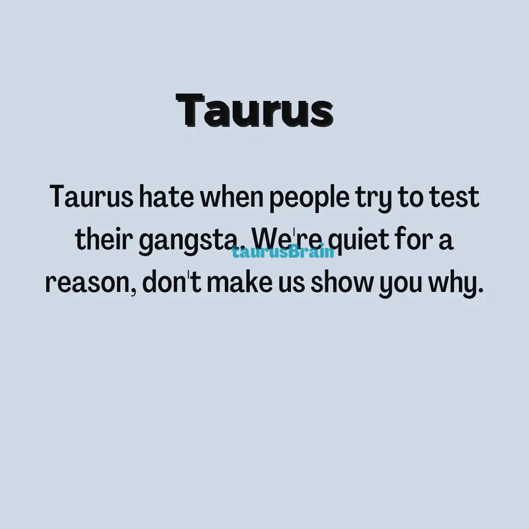 Taurus ♉⭐