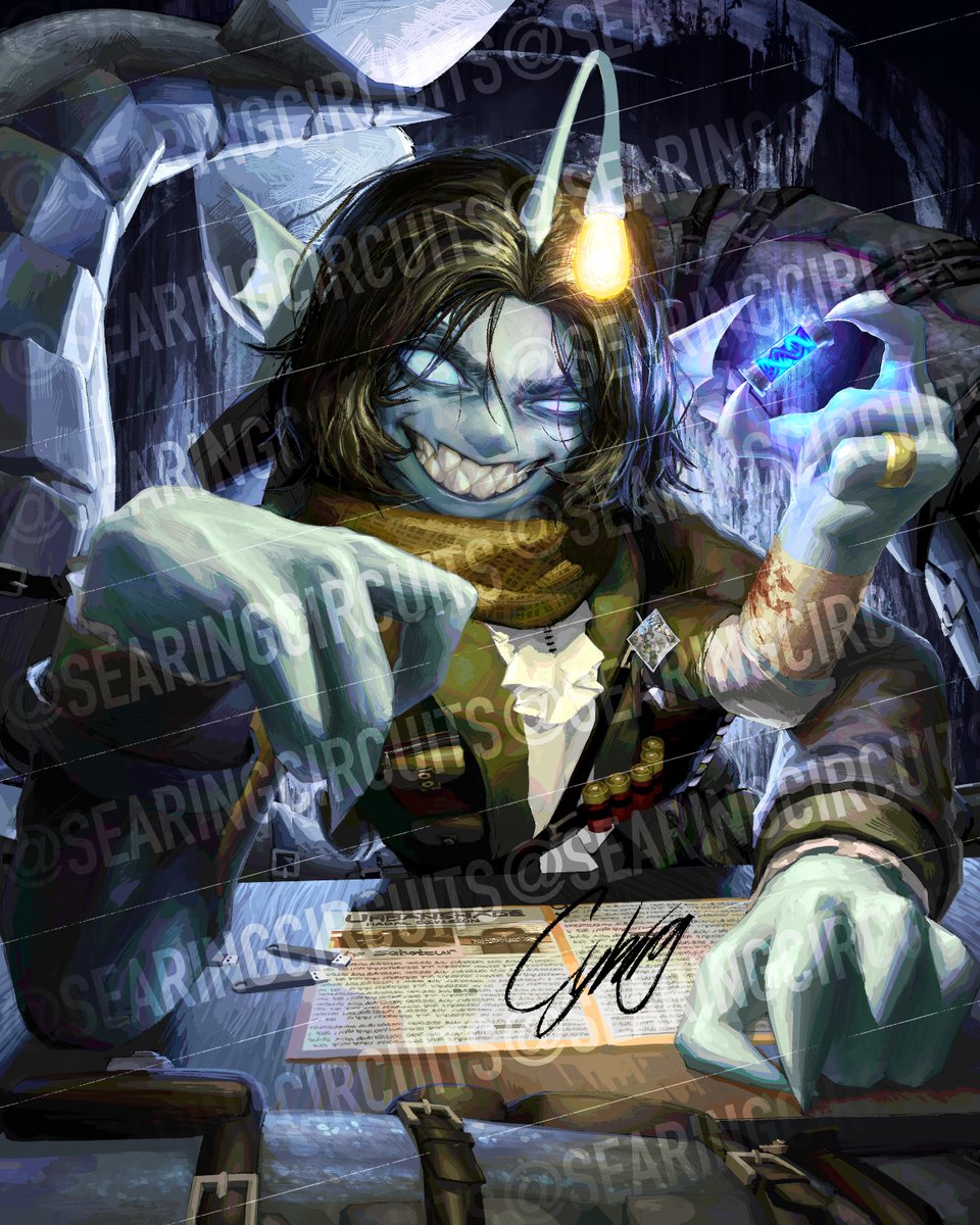 SearingCircuits's tweet image. Sebastian Solace’s official PRINT is here :)

Its not being sold rn, this is only a look. But keep a lookout for a word from @GetGianni as he’ll be pumping these out soon enough 🐟🐟🐟💙