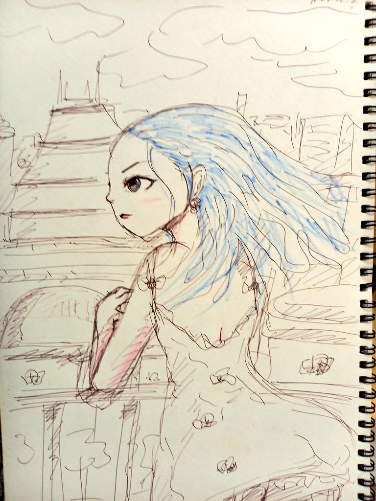 おはようございマスカット🍇✨✨✨✨
シンプルな猫シリーズだけではなく、このような人物イラストのラフも描いていました。
何か要望があれば色んな絵柄を描けます。
人間関係は不器用ですが、手先は器用です(笑)
本日も宜しくお願い致します😸