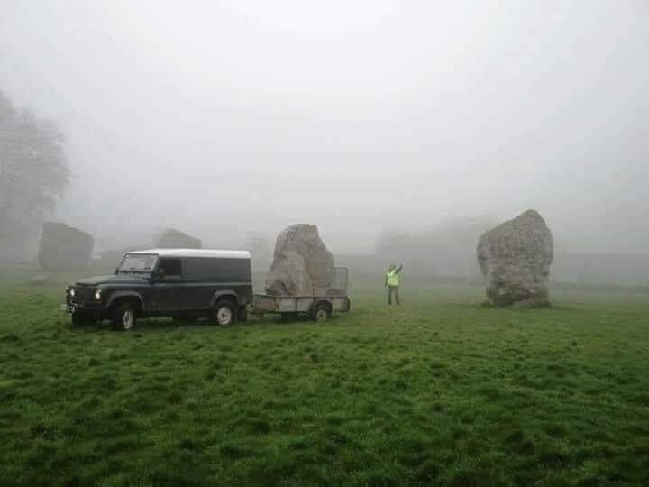 NYorkshireTony's tweet photo. Spare a thought as ever for National Park Rangers across the countryside who need to adjust stone circles to account for the clocks going back overnight.  It’s an onerous task that they do with dignity. https://t.co/RolZU0Gwf2