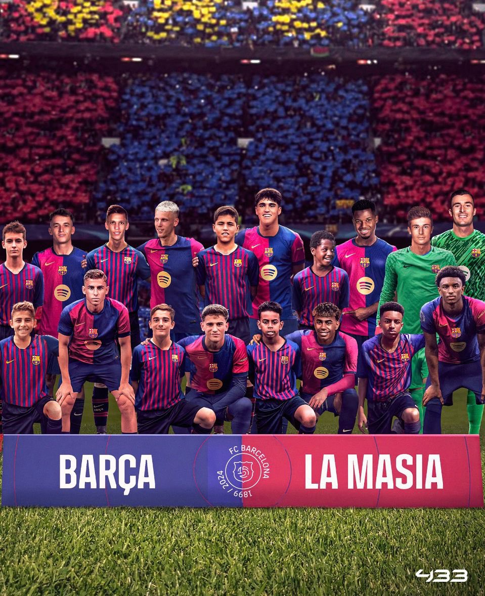 jotajordi13's tweet photo. ESTO NO SE COMPRA CON DINERO.
ELLOS NUNCA LO TENDRÁN.

POR ESTO SOMOS LOS MEJORES DEL MUNDO. POR LA MASIA. POR NUESTRO ADN. POR NUESTRA FILOSOFÍA Y NUESTRA CANTERA.

VISCA EL BARÇA!!!!♥️💙♥️💙♥️💙 https://t.co/v5D0yMXOVf