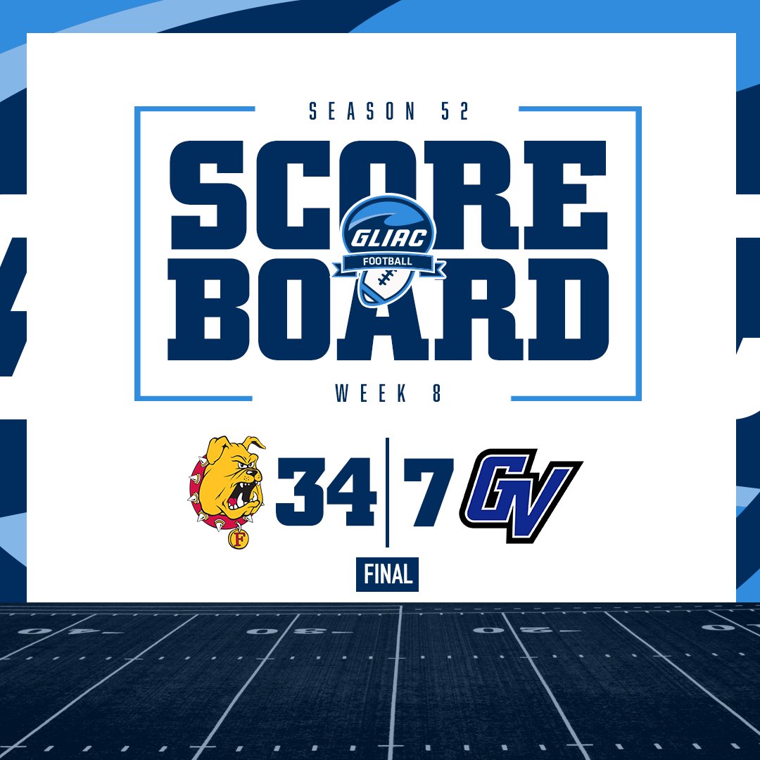 No. 3 Ferris State takes back possession of the Anchor-Bone Trophy. 

#WhereChampionsCompete