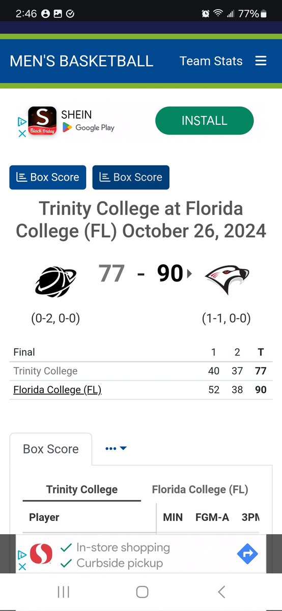 Cascade Hoops Talk (@cascadehooptalk) on Twitter photo Florida College Head Coach Jesse Repay gets his first Falcon HC win today
✨ Malik Beauford 22p 5r
✨ Johnny Torrence 20p 4r 5ast
<a href="/FC_Hoops_/">Florida College Men’s Basketball</a> <a href="/FC_Athletics_/">Florida College Athletics</a> <a href="/JRepay4307/">Jesse Repay</a> Florida College Head Coach Jesse Repay gets his first Falcon HC win today
✨ Malik Beauford 22p 5r
✨ Johnny Torrence 20p 4r 5ast
<a href="/FC_Hoops_/">Florida College Men’s Basketball</a> <a href="/FC_Athletics_/">Florida College Athletics</a> <a href="/JRepay4307/">Jesse Repay</a>