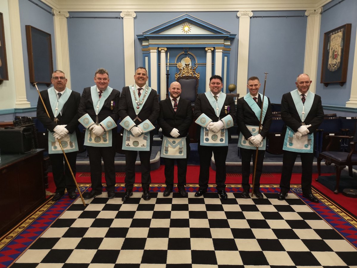 Congratulations Brother Steve on taking third regular step in Freemasonry. Excellent food and company with great banter, making a fantastic evening <a href="/HantsMason/">Hants & IoW Masons</a> <a href="/HantsMasonSC/">Hants Masons SC</a>