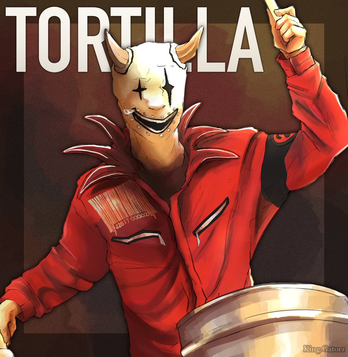 KingGatorz's tweet photo. Tortilla man 
#slipknot https://t.co/xtogebmgBq