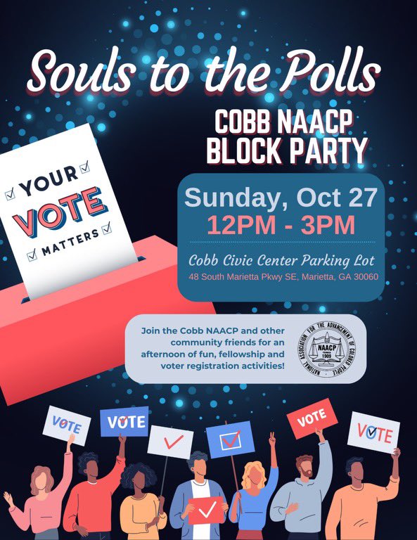 Souls to the Polls… Join us this Sunday!