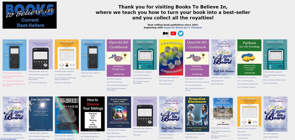 Books To Believe In tweet media