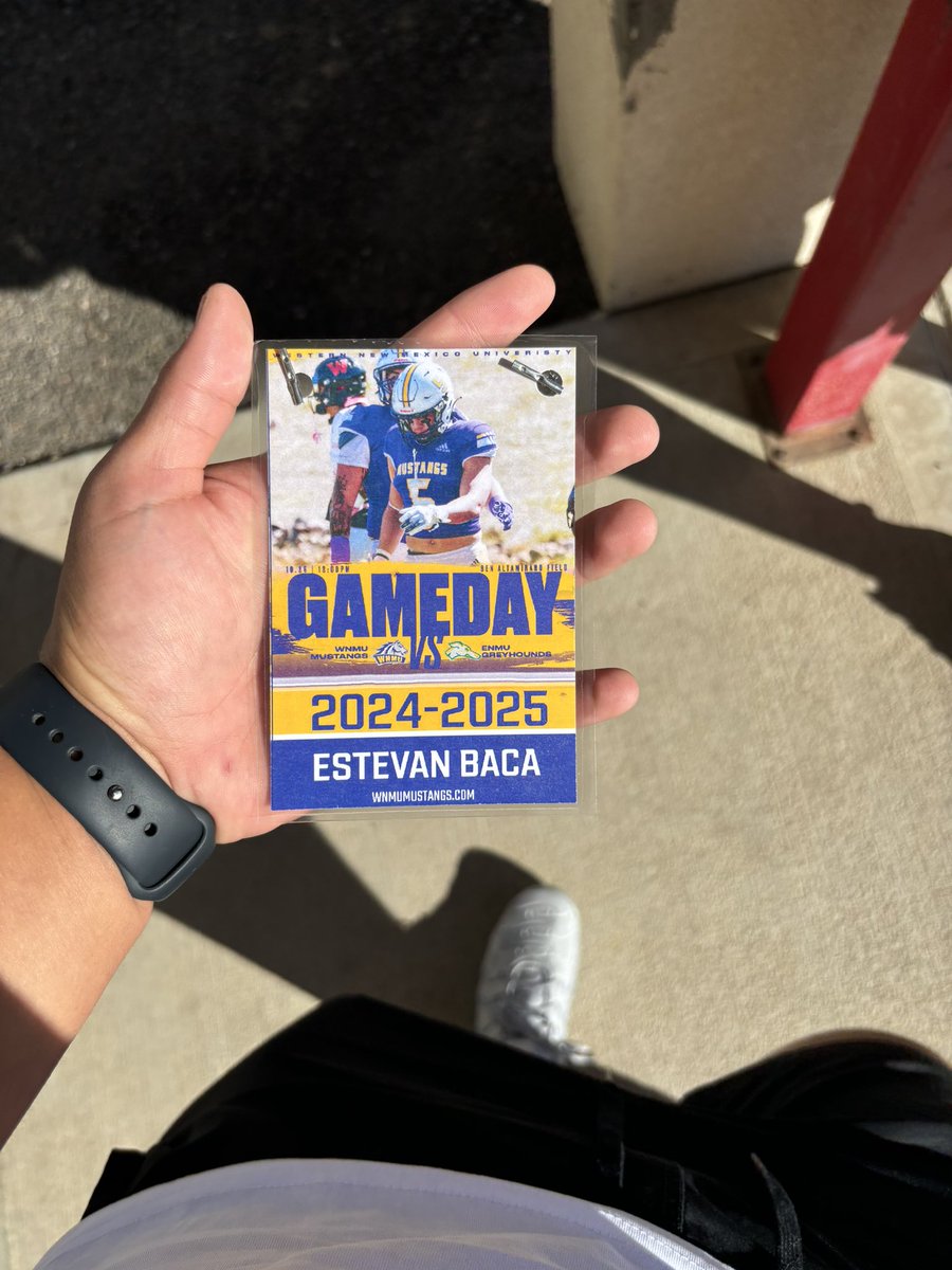 #AGTG After a great conversation and an amazing game day experience with <a href="/The_Coach_Boyle/">Coach Boyle</a> and <a href="/WNMUFootball/">WNMU Mustang Football</a> I’m blessed to have received an offer to Western New Mexico University 

<a href="/CoachDezAnaya/">Desmond Anaya</a> <a href="/BulldogCityFB/">Bulldog City Football</a> <a href="/PrepRedzoneNM/">Prep Redzone New Mexico</a> <a href="/JamesDYodice/">James Yodice</a> <a href="/ScottHood63/">Scott Hood</a>