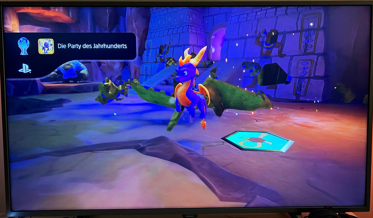 Darth_Jawa's tweet image. This was so much fun!
#platinumtrophy no. 33 &amp;amp; 34. 
#astrosplayroom #spyro3yearofthedragon 

#spyro #ps5share #trophyhunter #trophy #gaming