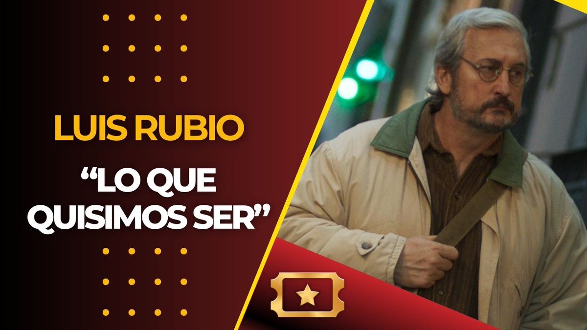 Luis Rubio 🎬 Lo que quisimos ser Conmovedora y minuciosa composición del personaje de Luis Rubio en la nueva película que ya llegó a las salas.
Atrapante película y una calida charla c/su protagonista.
Entrevista: Javier 
Enlace a la entrevista 
youtu.be/4sssAFN8jBE?si…