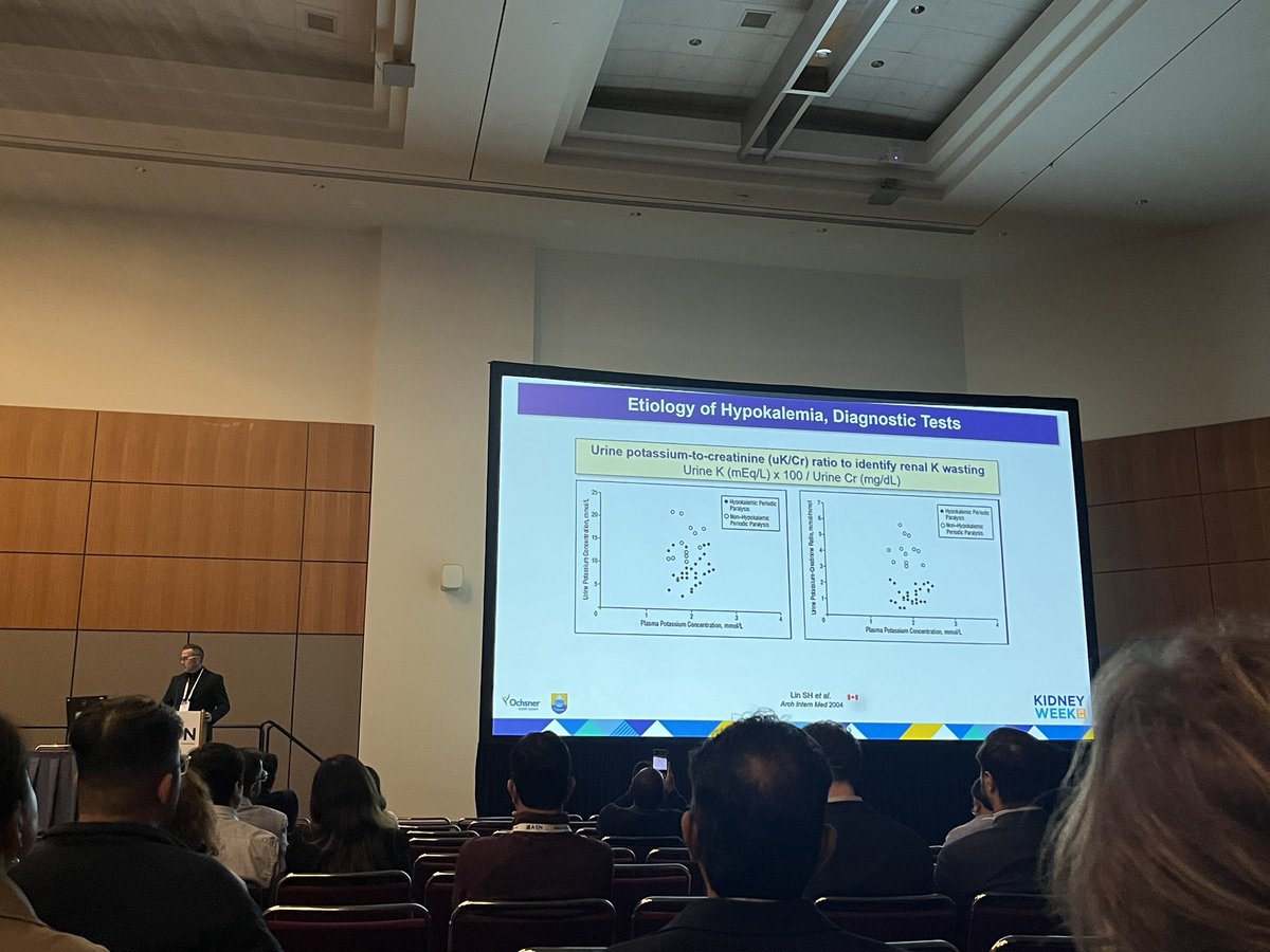 dani_nephron's tweet photo. Great talk by @VelezNephHepato about electrolyte and acid-base disturbances! @OchsnerNephro #kidneyweek2024 #KidneyWk https://t.co/LT16BZVrpv