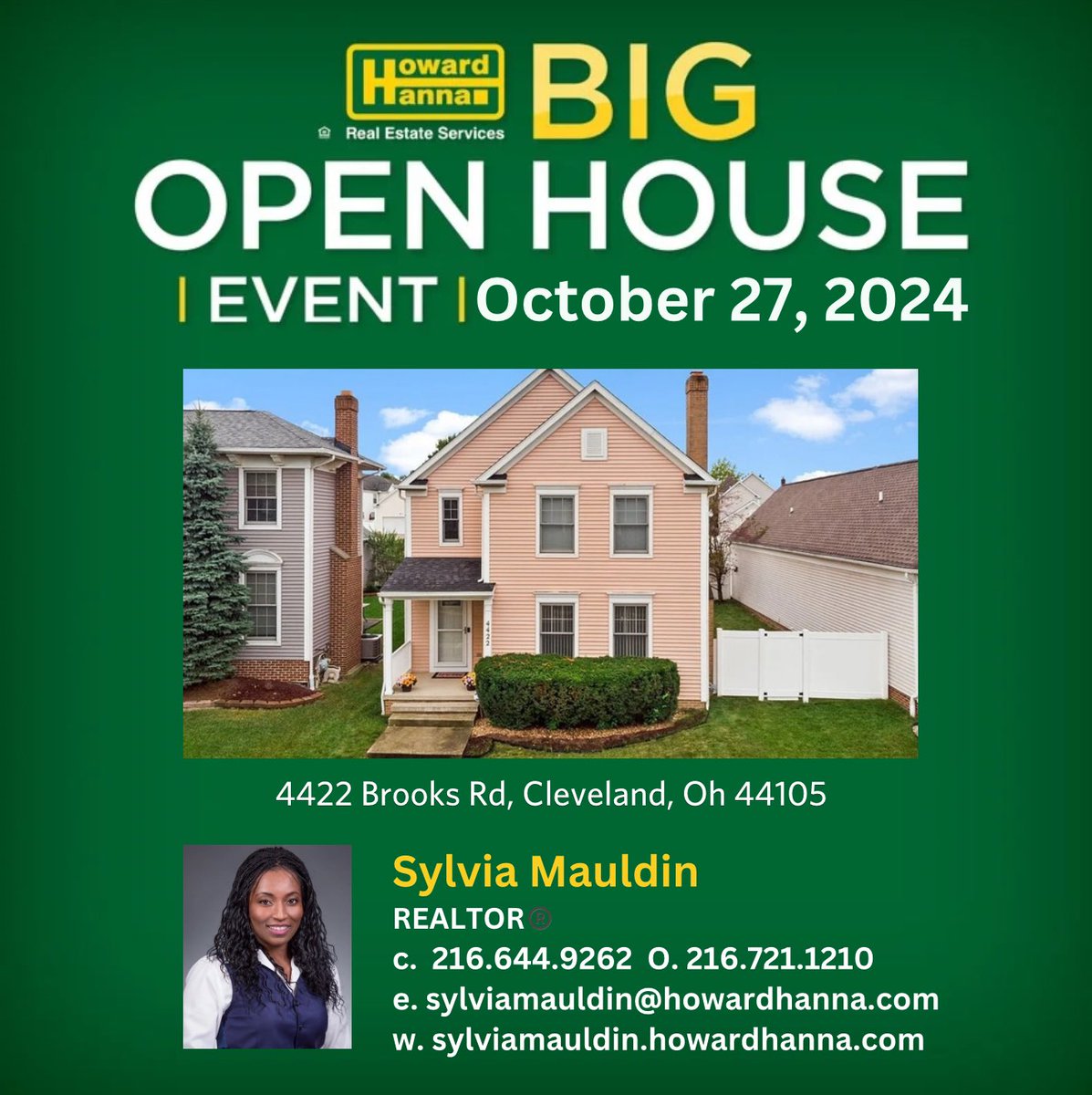 Come see this Charming Colonial with modern updates in Cleveland’s sought-after Mill Creek!  🏡🔑😊💚💙