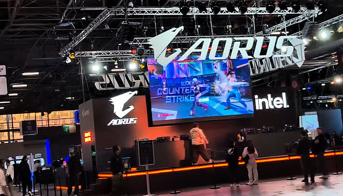 Akramdu78's tweet photo. @AORUS_France @ParisGamesWeek #AORUSPGW24 https://t.co/pgSMSMQrwC
