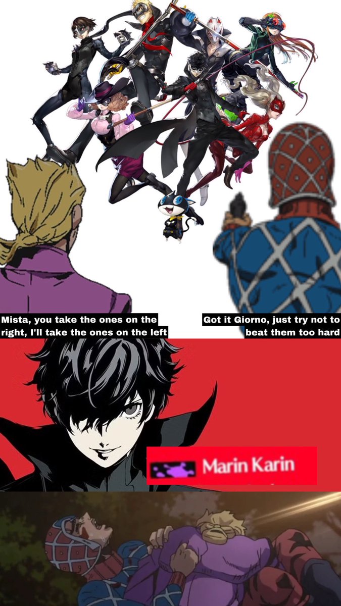 Gewwwwwwwwwww_'s tweet photo. #DEATHBATTLE #JokerVsGiorno https://t.co/lbPgmeyShi