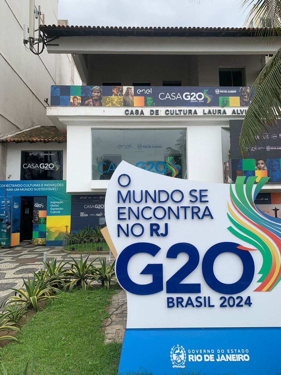Hello Rio 🇧🇷

GARDP’s team is ready for the next #G20 Health Working  Group meeting under the Brazilian presidency.
