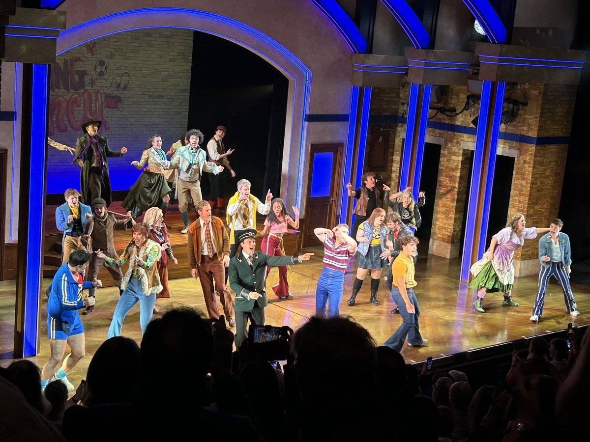 lccraddock's tweet photo. Utterly joyous evening seeing Becoming Nancy @BirminghamRep. A 1970’s storyline so relevant today. Fabulous music and dancing. A well deserved standing ovation. Catch it while you can - this one is surely destined for the West End 🎭 https://t.co/jRo8B0vPrt
