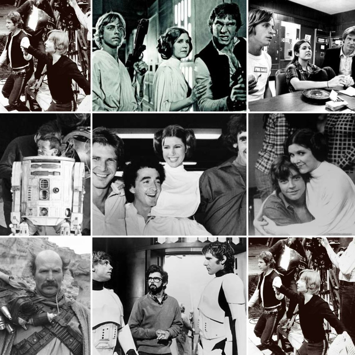 DanJWheeler1's tweet photo. Born 1976 
I assume most of the photos relate to 1976 Making of Episode 4 A New Hope. https://t.co/4MIP5T5Dy4