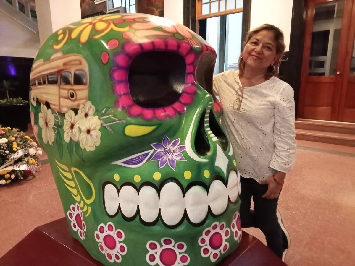 Betusha's tweet photo. Hay varias de estas calaveritas por #Tampico https://t.co/CRVAEZ2r7k