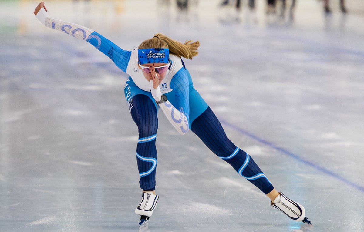 elviraSalet's tweet photo. https://t.co/E2WofVo80E❄️ @Thialf
Veerle Friso (junior B1) reed #zaterdagavond in @Thialf de #PureSprint:
500m 42.54 SB
100m 11.68 PR
300m 27.44 PR
#DevelopmentSprintTeamOOST💙
@Mac3Park Mens&Zo @DeScheg @SportDeventer @Salland_1 https://t.co/VwD7FCO8qO
