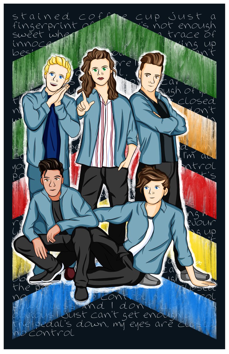 DesignsBySaka's tweet photo. Been wanting to add Zayn to this for a while, finally finished it up 
#OneDirection https://t.co/Qmm2iRnBwo