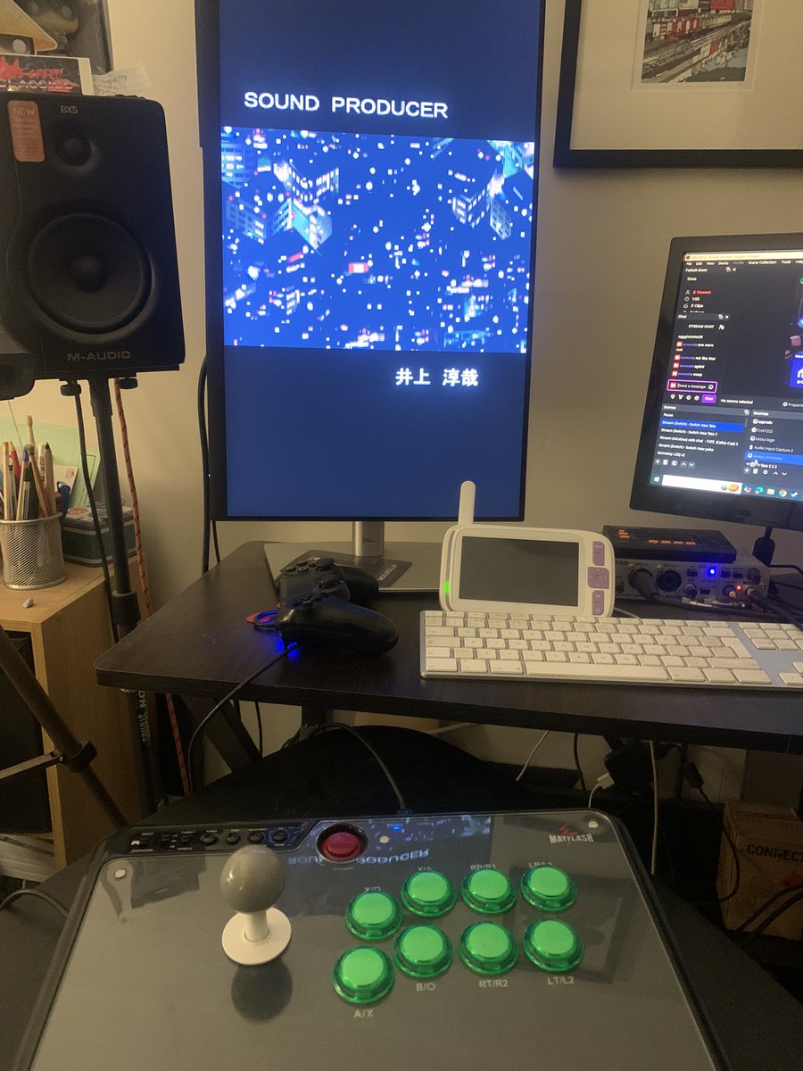 ScowshMolosh's tweet photo. Got another 1cc of Esprade, first time I’ve cleared a game more than twice 🤘 Enjoying the lever so far but it’s pretty tight, feels like a workout 😅 #shmup #stg #1cc #esprade #cave #arcadestick #mod https://t.co/UlnJmWQQ7V