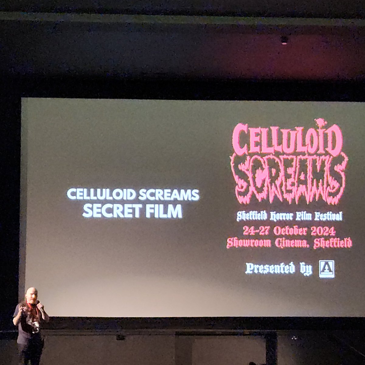 tremorphonic's tweet image. Day 3 of #CelluloidScreams 2024, watched 3 of today's movies due to energy reserves, #Steppenwolf #ScaredShitless and secret film #TheRuleOfJennyPen showcasing wonderful performances from John Lithgow and Geoffrey Rush.
@shefhorrorfest
#HorrorMovies #FilmFestival #NowWatching