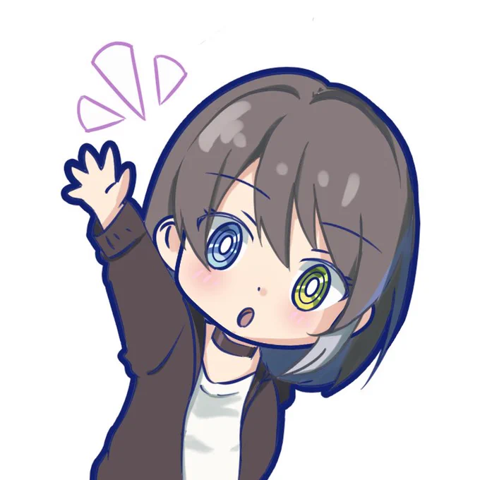 おはよーございます(oˆ罒ˆo)今日も最高の1日にします#illustration #ご依頼絵 