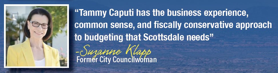 Thank you Councilwoman Klapp for your endorsement.