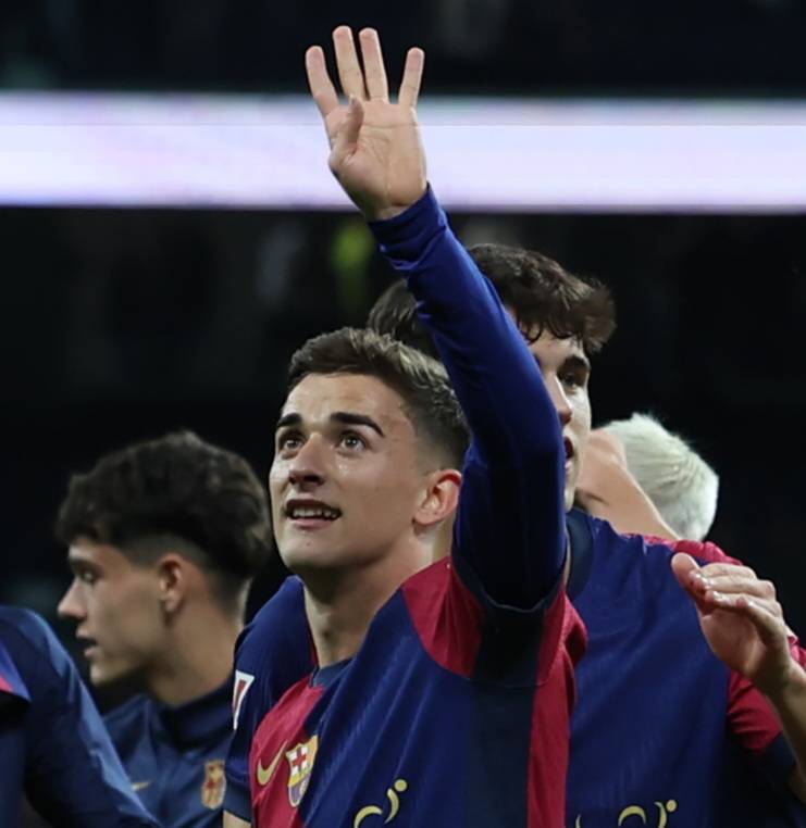 BarcaTimes's tweet image. Gavi made sure to remind them 🗣️