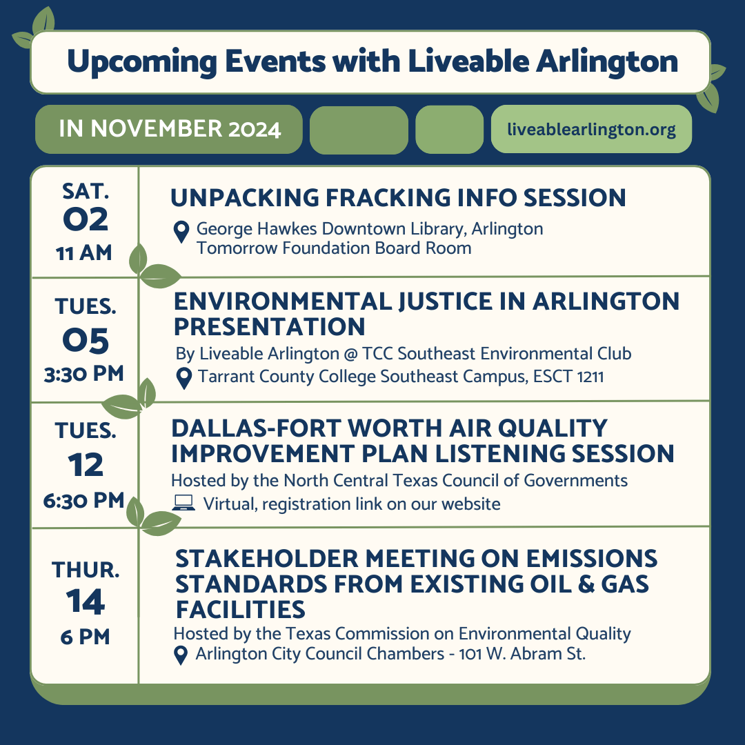 November is right around the corner and we have a slate of events coming up! See more details on our website.