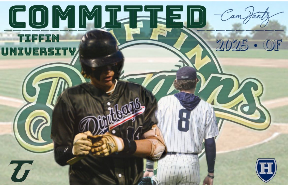 Cam Jantz (@cam_jantz) on Twitter photo Excited to announce my commitment to play at Tiffin University! Could not thank all my coaches and teammates enough for their help along the way.
<a href="/SDirtbagsBSB/">SCOTTSDALE DIRTBAGS BASEBALL</a> <a href="/r2rbaseball/">Jeff White</a> <a href="/PrepBaseballAZ/">Prep Baseball Arizona</a> <a href="/PG_FourCorners/">Perfect Game Four Corners</a> <a href="/HigleyBaseball/">Higley Knights Baseball</a> Excited to announce my commitment to play at Tiffin University! Could not thank all my coaches and teammates enough for their help along the way.
<a href="/SDirtbagsBSB/">SCOTTSDALE DIRTBAGS BASEBALL</a> <a href="/r2rbaseball/">Jeff White</a> <a href="/PrepBaseballAZ/">Prep Baseball Arizona</a> <a href="/PG_FourCorners/">Perfect Game Four Corners</a> <a href="/HigleyBaseball/">Higley Knights Baseball</a>