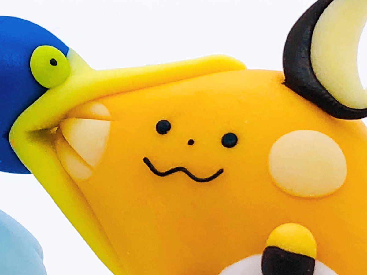 粘土で作りました🔅