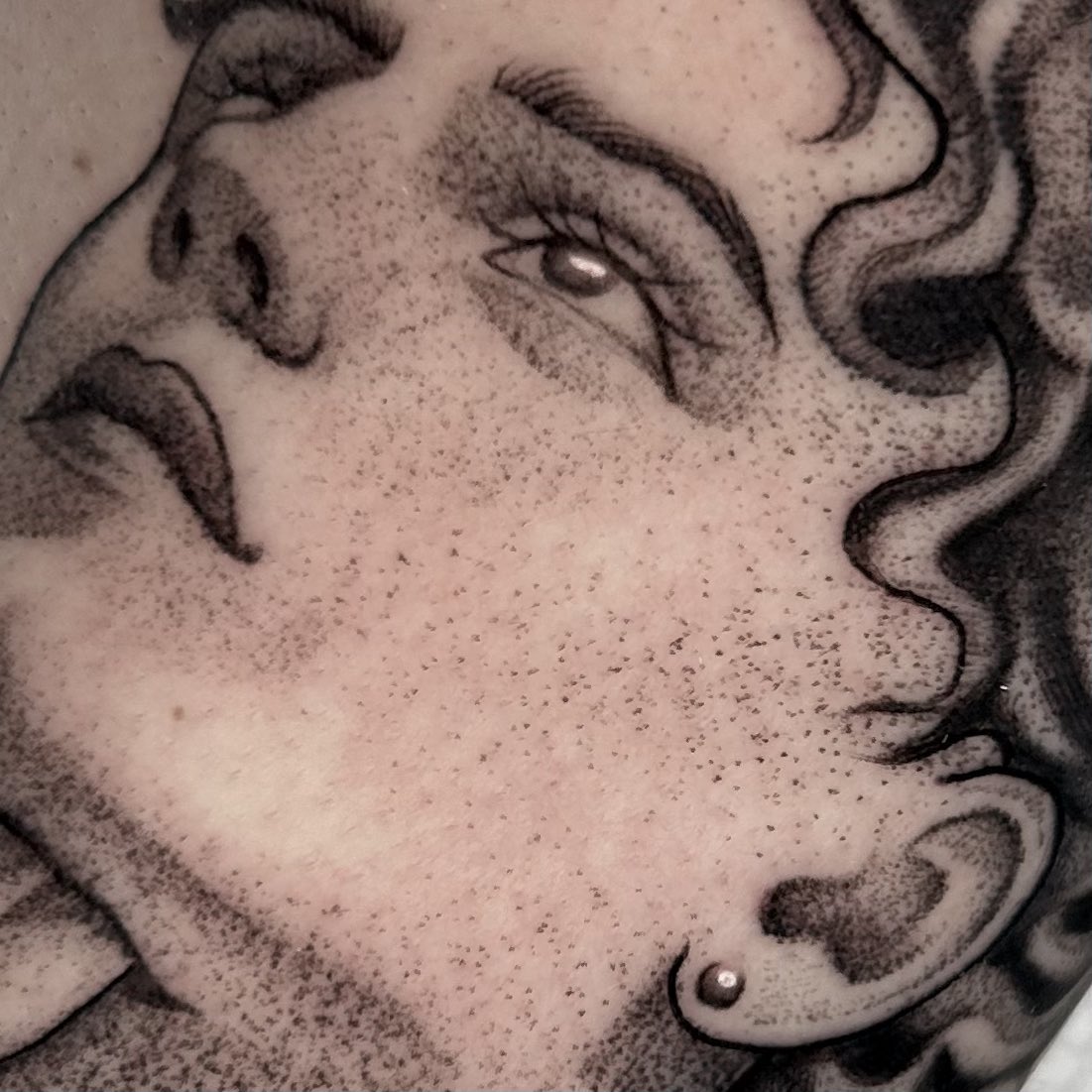 recent tattoos: close up edition 🔍🌈🌤️