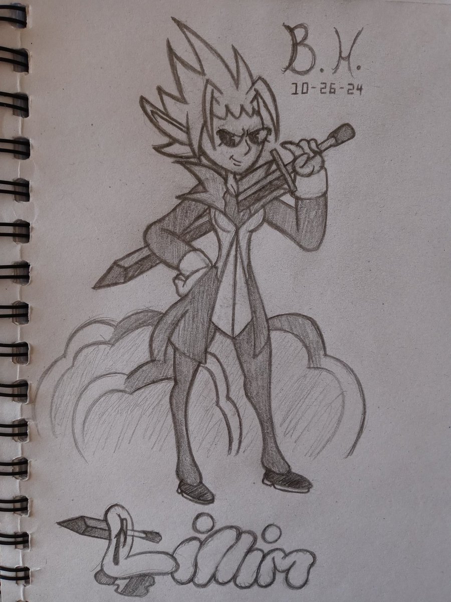 Bkenhopper's tweet photo. Something a little different from Goretomber. Just some fanart of @LunyDoobles' character Lillim the Impaled. Definitely did think about drawing her for the "Impaled" entry though
#fanart #lillim #Bken #sketchbook #CartoonArt https://t.co/81bXL4EcrT