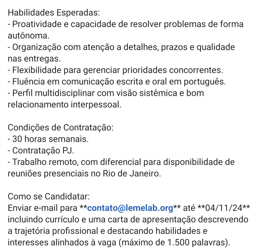 DalsonFigueired's tweet photo. E essa vaga? Anima? https://t.co/CdEnLWoklN