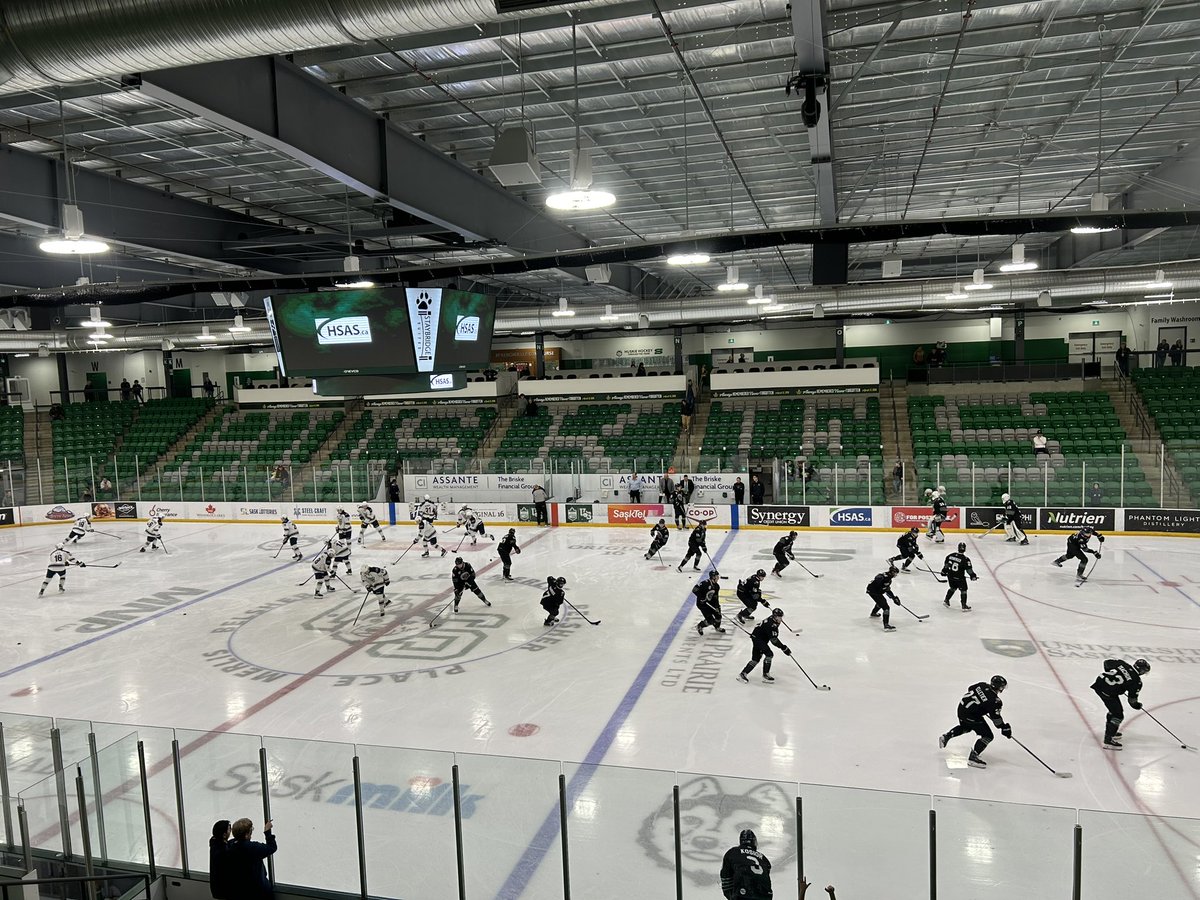 .<a href="/HuskieMHKY/">Huskie Men's Hockey</a> looking to avoid the weekend  sweep at the hands of the MRU Cougars tonight at <a href="/MerlisBelsherPl/">Merlis Belsher Place</a>. Join us at 4:55 on the free <a href="/HuskieFANdotca/">HuskieFAN.ca</a> app and website!