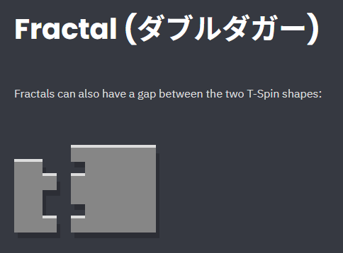yooo they got the extended fractal double tspin double setup in this