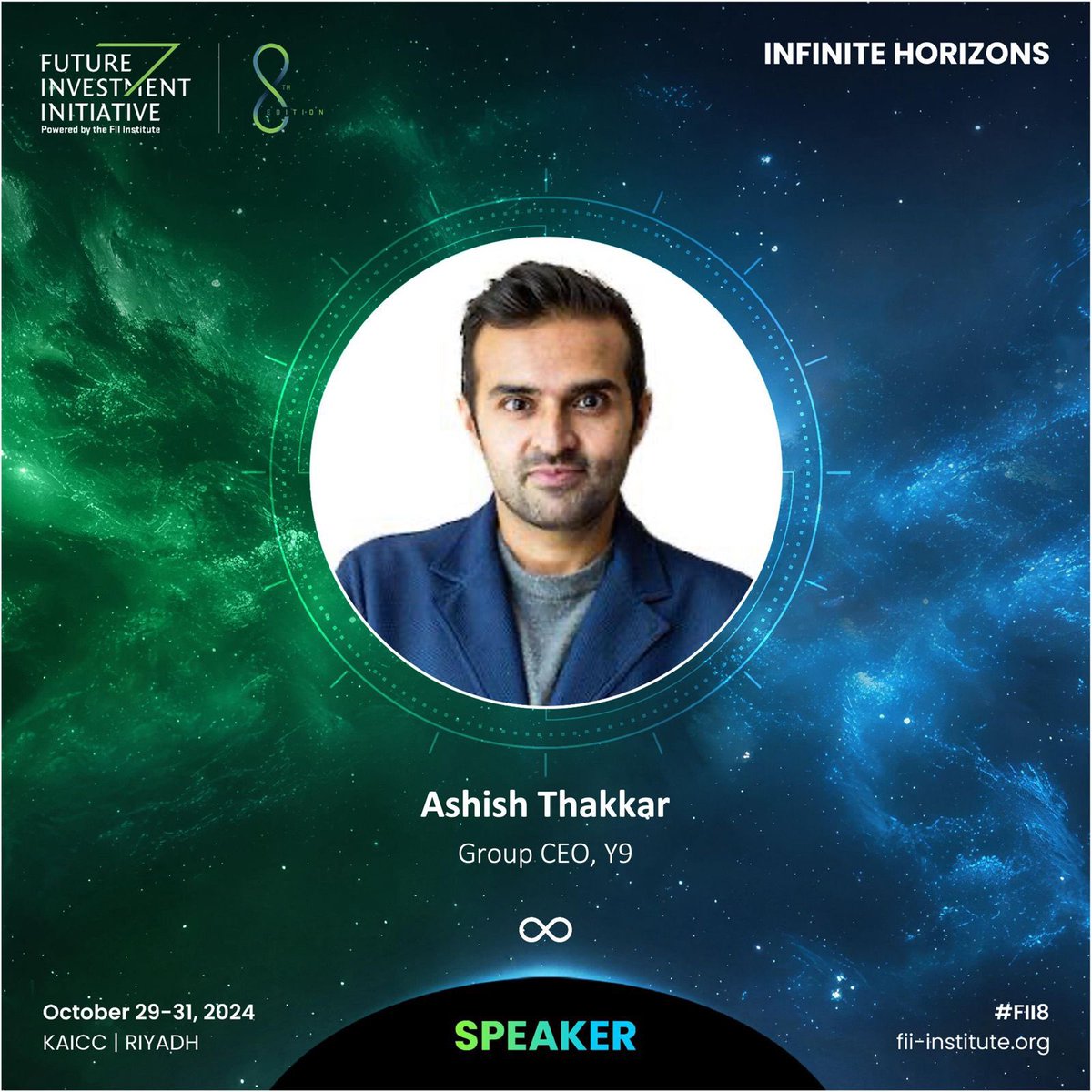 Excited to announce that I’ll be part of two expert panels at the #FII8 conference in Riyadh, discussing crucial topics that impact Africa and beyond.

October 28 | 10:40 AM
How Can The Fintech Revolution Bridge The Financial Inclusion Gap?

October 29 | 4:40 PM
How Is Fintech