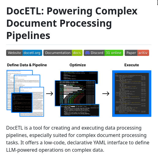 That looks really useful. You can run map-reduce tasks on a collection of documents