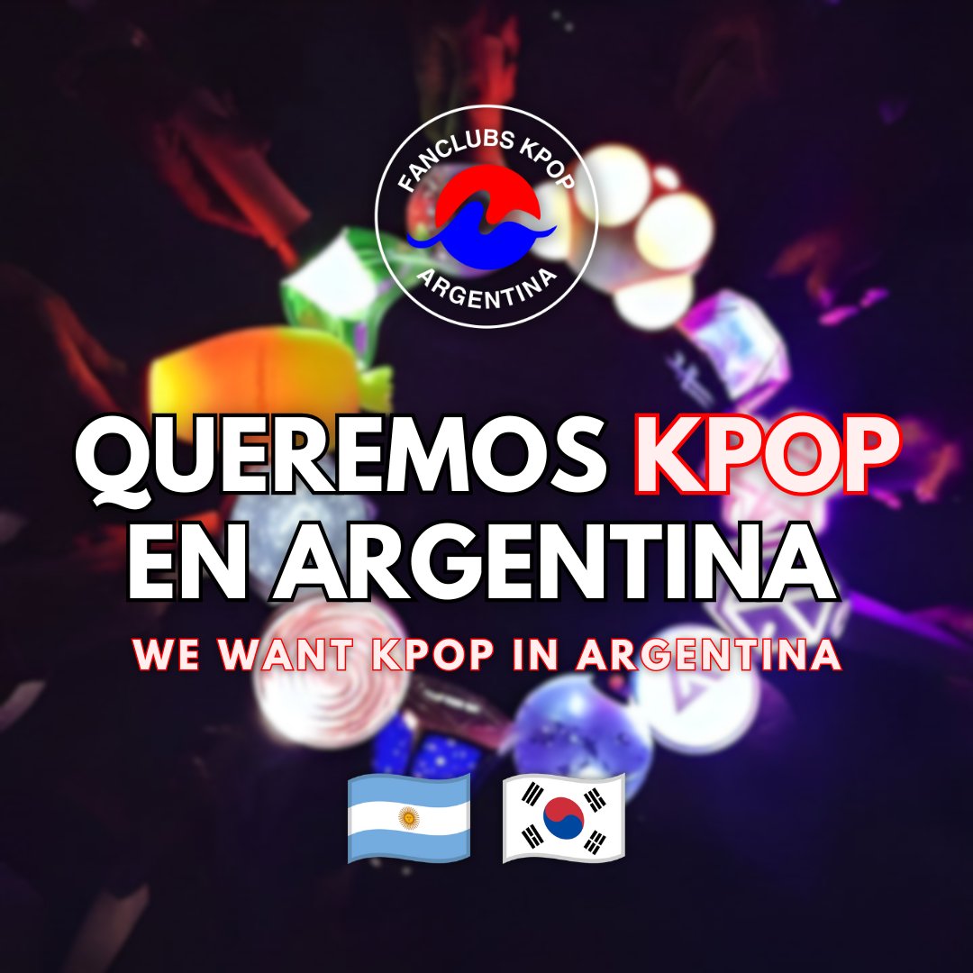Henecia_ArgOFIC's tweet photo. ❤️‍🔥 Retwittea este mensaje para pedirle a las productoras de eventos que nos ayuden a HACER REALIDAD NUESTRO SUEÑO! #QueremosKpopEnArgentina

@WMais_ @studiopav_latam @HFT_official_ @dfallaccess @fenix_latam @gonnagoprod @dgmedios @urimusic_ent @ninshi_ent https://t.co/dL7bJxISR8