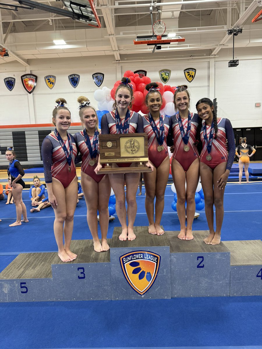 Olathe North is your state champion 🦅 That is four state championships in a row for the Eagles 🥇