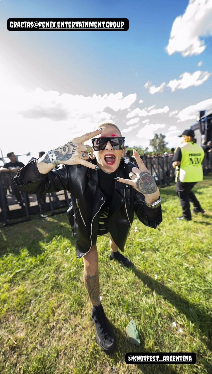 TrendsUlises's tweet photo. π² | Furia en sus historias de instagram
hoy en KNOTFEST ARGENTINA π€π»π₯
π https://t.co/nRIF9bip50
#FuriaEnRedes #KNOTFEST2024 https://t.co/VgxAL3cFw6