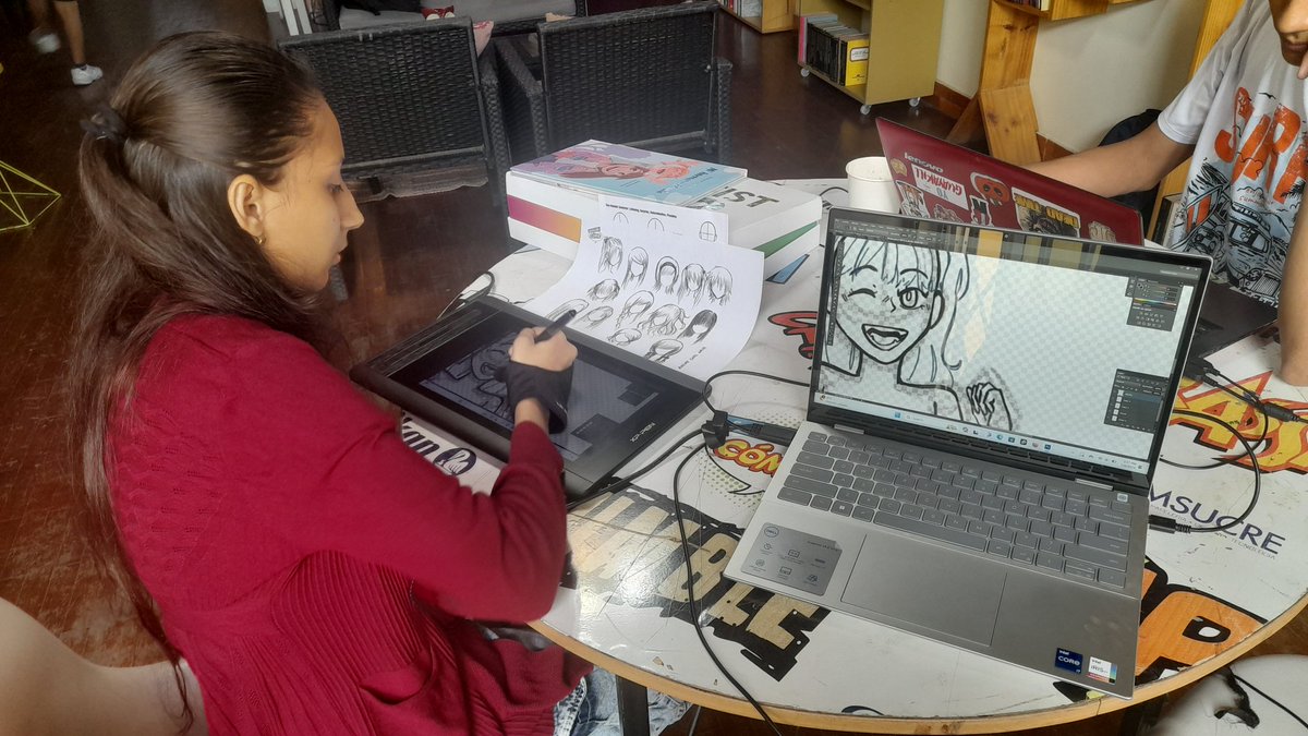 EscueladelComic's tweet photo. #talleres #dibujomanga #videojuegos #inscripcionesabiertas https://t.co/SS4lRfxQlU