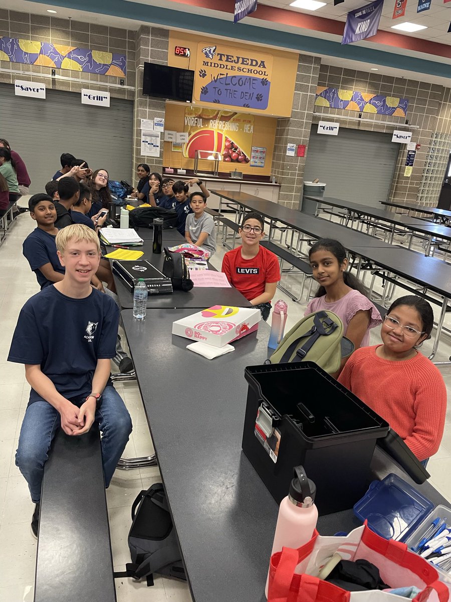 Host the Fall Academic UIL Practice Meet ✅
Tejeda earned 33 medals and 80 ribbons across 9 events! So proud of our students and thankful for all the hard work that was put into today. 
#rootedtejeda #neisdway