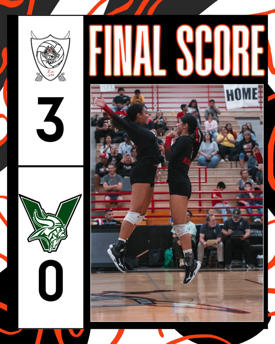 Lady Raiders with the 3-0 sweep of Brownsville Pace at Pace High School today. The Lady Raiders now in sole possession of 1st place and are now 32-5A District Champions.